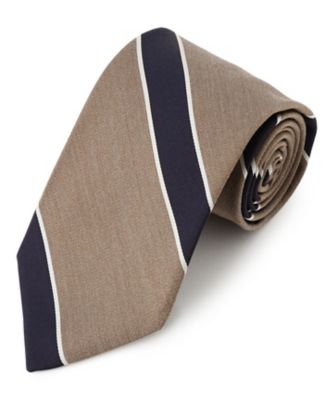 【美品】DRAKE'S ドレイクス　ネクタイ　レジメンタル　ジャガード　茶色 美品】DRAKE'S ドレイクス ネクタイ レジメンタル ジャガード 茶色 美