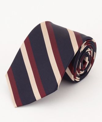 ＜J.PRESS (Men)＞オーセンティック　／　レジメンタル　ネクタイ（ＴＲＯＶＳＷ００５５）