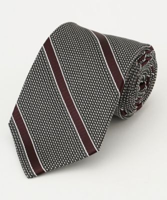 ＜J.PRESS (Men)＞【ＪＡＰＡＮＥＳＥ　ＳＩＬＫ　ＦＲＥＳＣＯ　ＴＩＥ　ＣＯＬＬＥＣＴＩＯＮ】ストライプ　ネクタイ（ＴＲＯＶＳＷ０１２５）