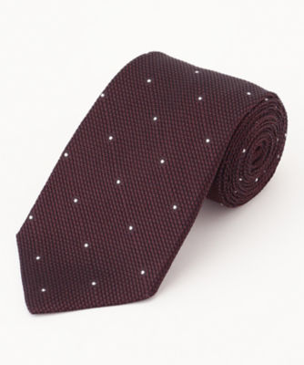 ＜J.PRESS (Men)＞【ＪＡＰＡＮＥＳＥ　ＳＩＬＫ　ＦＲＥＳＣＯ　ＴＩＥ　ＣＯＬＬＥＣＴＩＯＮ】ドット　ネクタイ（ＴＲＯＶＳＷ０１２８）