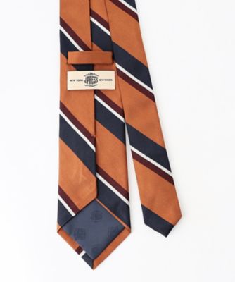 【ＪＡＰＡＮＥＳＥ　ＴＷＩＬＬ　ＳＴＲＩＰＥ　ＣＯＬＬＥＣＴＩＯＮ】ツイルストライプ　ネクタイ（ＴＲＯＶＳＷ０５００）