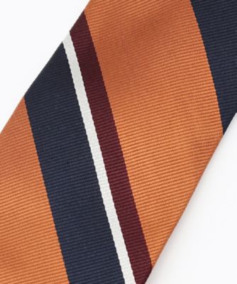 【ＪＡＰＡＮＥＳＥ　ＴＷＩＬＬ　ＳＴＲＩＰＥ　ＣＯＬＬＥＣＴＩＯＮ】ツイルストライプ　ネクタイ（ＴＲＯＶＳＷ０５００）