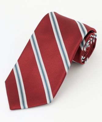 ＜J.PRESS (Men)＞【ＪＡＰＡＮＥＳＥ　ＴＷＩＬＬ　ＳＴＲＩＰＥ　ＣＯＬＬＥＣＴＩＯＮ】ツイルストライプ　ネクタイ（ＴＲＯＶＳＷ０５０２）