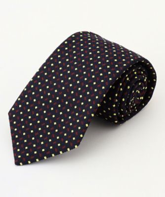 ＜J.PRESS (Men)＞【Ｊ．ＰＲＥＳＳ　ＳＰＵＮ　ＳＩＬＫ　ＣＯＬＬＥＣＴＩＯＮ】ヴィンテージジャガード　ネクタイ（ＴＲＯＶＳＷ０５３４）