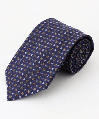 ＜J.PRESS (Men)＞【Ｊ．ＰＲＥＳＳ　ＳＰＵＮ　ＳＩＬＫ　ＣＯＬＬＥＣＴＩＯＮ】ヴィンテージジャガード　ネクタイ（ＴＲＯＶＳＷ０５３７）