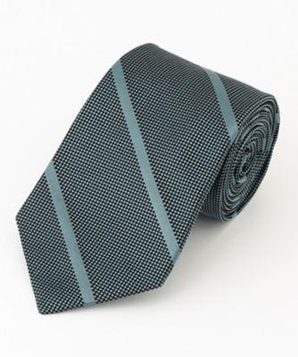 【ＧＥＯＭＥＴＲＩＣ　ＪＡＣＱＵＡＲＤ　ＣＯＬＬＥＣＴＩＯＮ】ジオメトリックジャガード　ネクタイ（ＴＲＯＶＳＷ０５４０）