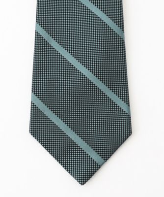 【ＧＥＯＭＥＴＲＩＣ　ＪＡＣＱＵＡＲＤ　ＣＯＬＬＥＣＴＩＯＮ】ジオメトリックジャガード　ネクタイ（ＴＲＯＶＳＷ０５４０）