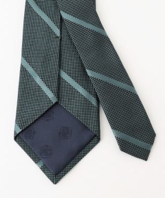 【ＧＥＯＭＥＴＲＩＣ　ＪＡＣＱＵＡＲＤ　ＣＯＬＬＥＣＴＩＯＮ】ジオメトリックジャガード　ネクタイ（ＴＲＯＶＳＷ０５４０）