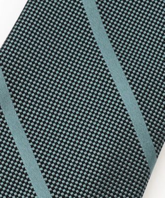 【ＧＥＯＭＥＴＲＩＣ　ＪＡＣＱＵＡＲＤ　ＣＯＬＬＥＣＴＩＯＮ】ジオメトリックジャガード　ネクタイ（ＴＲＯＶＳＷ０５４０）