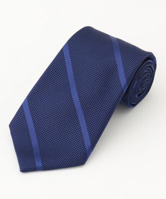 ＜J.PRESS (Men)＞ジオメトリック　ストライプネクタイ（ＴＲＯＶＳＷ０５４１）