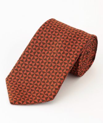 ＜J.PRESS (Men)＞【ＧＥＯＭＥＴＲＩＣ　ＪＡＣＱＵＡＲＤ　ＣＯＬＬＥＣＴＩＯＮ】ジオメトリックジャガード　ネクタイ（ＴＲＯＶＳＷ０５４２）