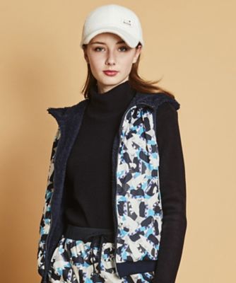   GOLF リバーシブルルボア フリースベスト WOMEN】【リバーシブル】【洗える】ボアフリース ベスト