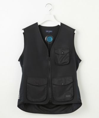 23区GOLF/ニジュウサンクゴルフ 【ＵＮＩＳＥＸ】ペルチェベスト　モバイルバッテリーで操作する３つの冷却装置付き　夏のアウトドアにおすすめ（ＶＪＶＴＧＳ０００１）