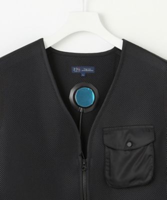 【ＵＮＩＳＥＸ】ペルチェベスト　モバイルバッテリーで操作する３つの冷却装置付き　夏のアウトドアにおすすめ（ＶＪＶＴＧＳ０００１）