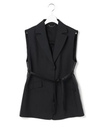 ＜ICB L (Women/大きいサイズ)＞【ＷＥＢ＆一部店舗限定】ＳｅｒｉｋａＷｏｒｓｔｅｄ　　テーラードジレ（ＶＲＣＭＧＷ０９３０）