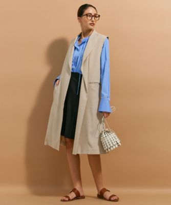 【ＶＥＲＹ　ＮａＶＹ　６月号掲載】　ＣＡＲＯＬＥ　／　ロングテーラードジレ（ＶＲＣＷＣＭ０７３０）