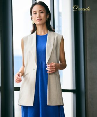 楽天市場】ノースリーブジレの通販