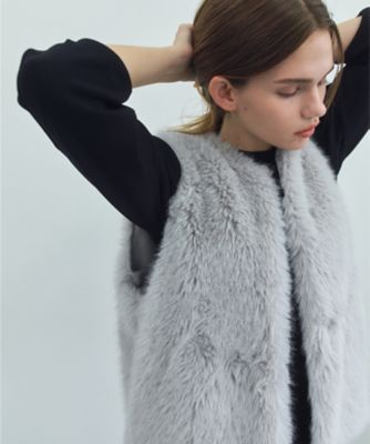 BROOK ／ ロングヘアファージレ（VRCWLA0201） | BEIGE 