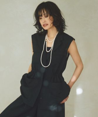 ＜ICB (Women)＞【一部カラーのみ接触冷感・洗える】ＵｎｌｅａｓｈＬｉｔｅ　ジレ（ＶＲＣＹＧＭ０５０１）