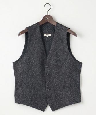 ＜JOSEPH ABBOUD (Men) ＞【キングサイズ・ストレッチ】フランネルジャージ　ベスト（ＶＲＪＫＳＷ０３０１）