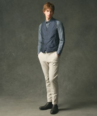 軽量／ダウンの吹き出しを防ぐキルトレスダウン】ADSインターレース