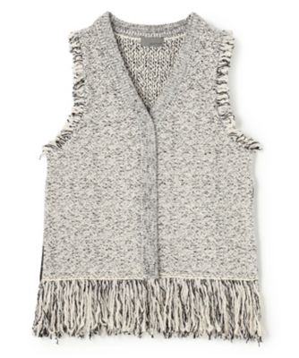 ツイードニット ジレ（VRUVGW0507） | uncrave (Women