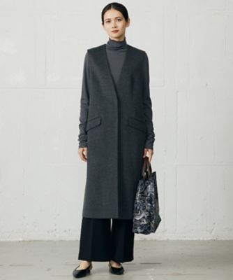 ＜自由区 L (Women/大きいサイズ)＞【カタログ掲載】Ｓｕｐｅｒ１００ｓライトビーバー　ジレ（ＶＲＷＲＧＷ０５２２）