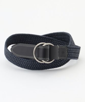 ＜JOSEPH ABBOUD (Men) ＞【キングサイズ・イタリア素材・ストレッチ・日本製】　コストレッチリネン　ベルト（ＹＲ１ＫＧＭ０１１８）