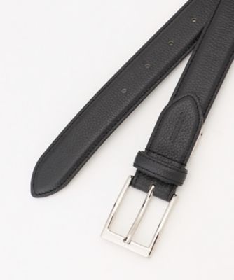 DOLCE&GABBANA シボレザーベルト Dolce&Gabbana DG Logo Leather Belt