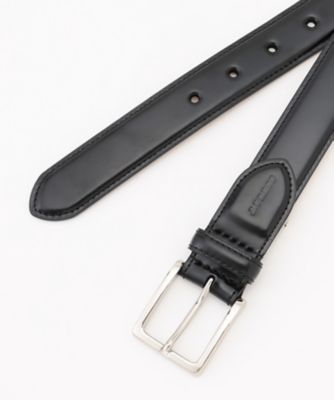美品 J.PRESS ジェイプレス ブラック コードバン ベルト オールデンに 美品 J.PRESS ジェイプレス ブラック コードバン ベルト