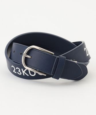 23区GOLF/ニジュウサンクゴルフ ロゴ ベルト(YR1RSW0904) 075_ネービーブルー スポーツウェア【三越伊勢丹/公式】