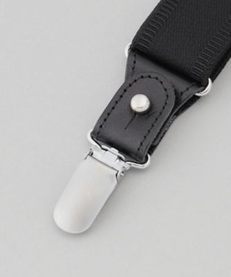 【ＷＥＡＲ　ＢＬＡＣＫ】日本製　フォーマル用　サスペンダー（ＺＺ１ＢＧＳ０９０８）