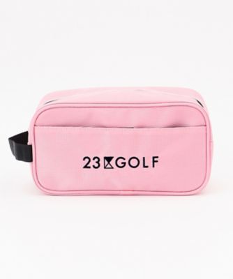 ＜三越伊勢丹/公式＞【SALE】23区GOLF/ニジュウサンクゴルフ ポーチ ピンク ゴルフ用品【三越伊勢丹/公式】