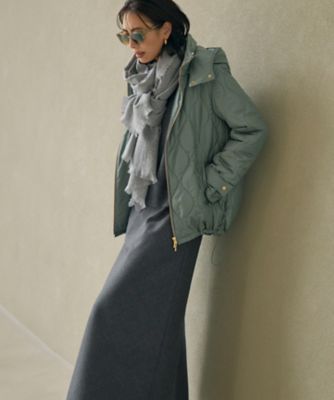 LEE掲載】ピュアカシミヤ フリンジ ストール（ZZ3DGW0450