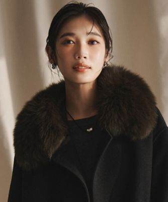 ＜23区 (Women)＞リアルファー　ティペット（ＺＺ３ＤＧＷ０６０１）