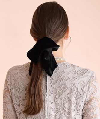 【ジュジュ】 APPLAUDIR】ベロア シュシュ（ZZ3DGW0740