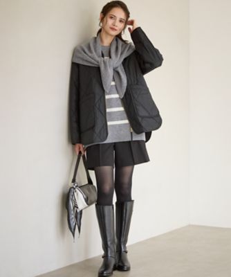 SLOW／一部店舗限定】ソフトウール ニット ストール