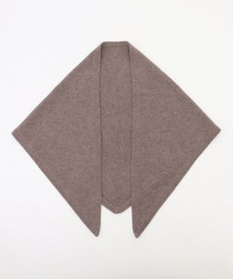 SLOW／一部店舗限定】ソフトウール ニット ストール