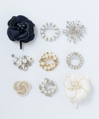 ブローチ ブローチ台 スカシ楕円 ゴールド – 貴和製作所オンラインストア