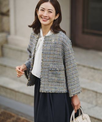 クリスタルシャワー ブローチ（ZZ3DLS0011） | 23区 (Women