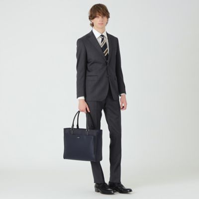 ブラックレーベルクレストブリッジ　メンズ　ビジネスバッグ　トートバッグ　2way シュリンクレザートート（バッグ）｜BLACK LABEL CRESTBRIDGE