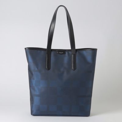 ✨未使用級 ブラックレーベルクレストブリッジ トートバッグ チェック 肩掛け 黒 シャドークレストブリッジチェックトート（51123501＿＿