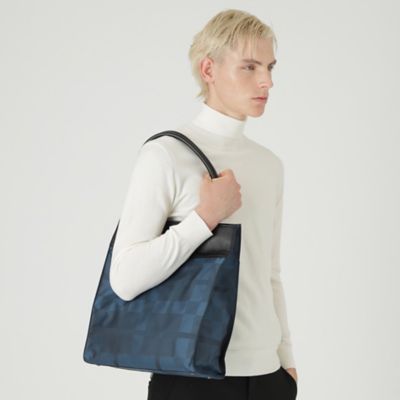 シャドークレストブリッジチェックトート シャドークレストブリッジチェックトートバッグ（バッグ