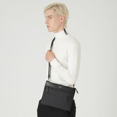 シャドークレストブリッジチェックサコッシュ