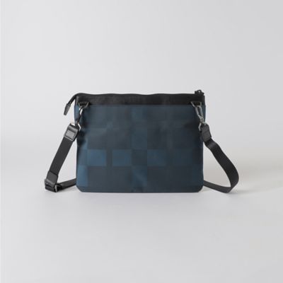 シャドークレストブリッジチェックサコッシュ