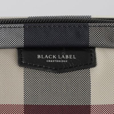 ナイロンオックスクレストブリッジチェックミニショルダーバッグ