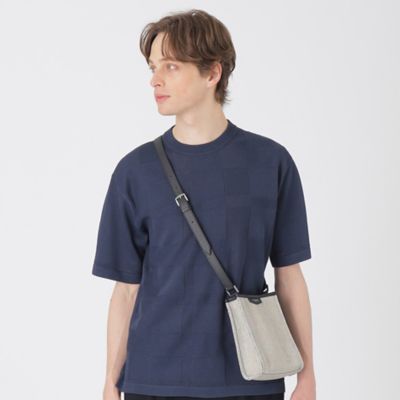 【未使用級】ブラックレーベルクレストブリッジ　シャンブレーキャンバストートバッグ 未使用級】ブラックレーベルクレストブリッジ シャンブレー