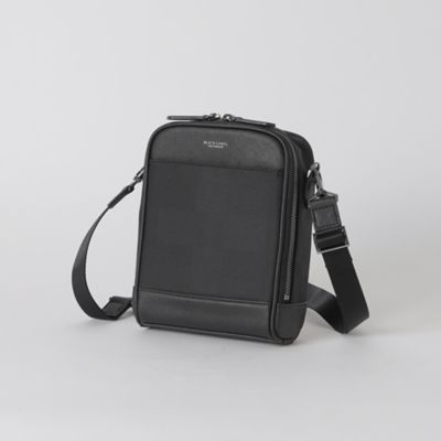 ＜BLACK LABEL CRESTBRIDGE (Men)＞シャドークレストブリッジチェックミニクロスボディ（５１１４４５０１＿＿）