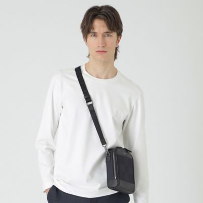 シャドークレストブリッジチェックミニクロスボディ