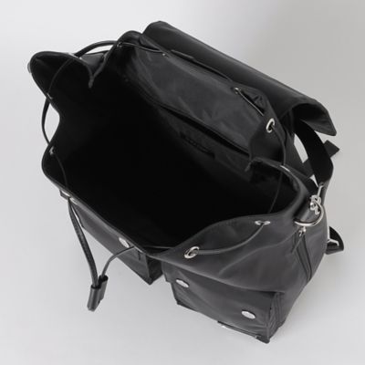 リモンタナイロンジャカードクレストブリッジチェックバックパック（５１１５９４０９＿＿）
